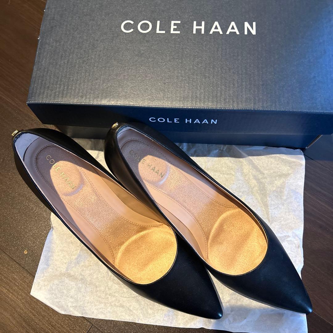 はとの宅急便様　美品　コールハーン　COLE HAAN パンプス　黒　ブラック コール ハーン COLE HAAN マイラ ヒール パンプ 75MM womens