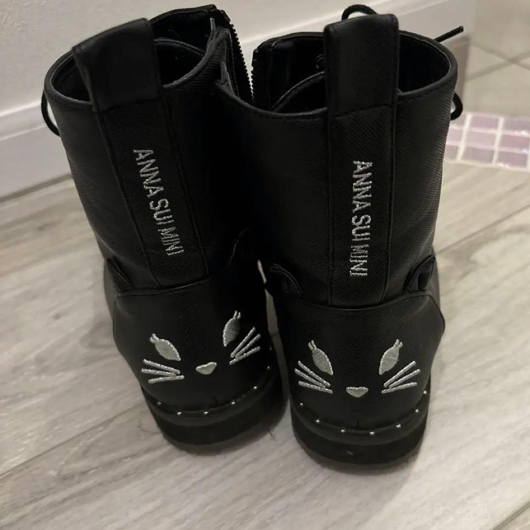 アナスイミニ ブーツ 23cm ねこ キャット - メルカリ