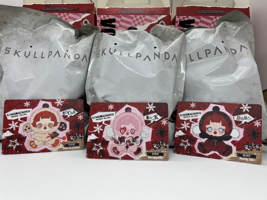 SKULLPANDA Winter Symphony スカルパンダ 3点 セット - メルカリ