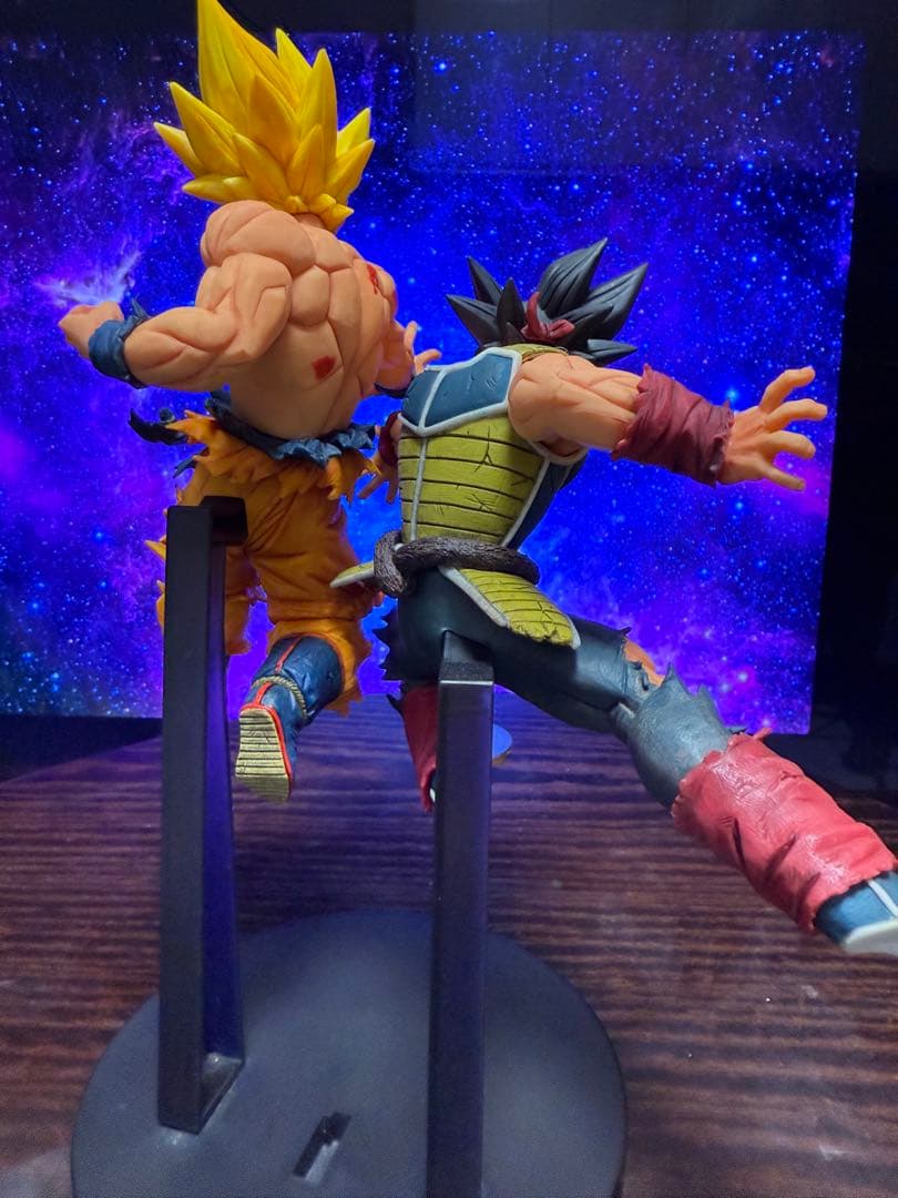 【ドラゴンボール】孫悟空&バーダック　親子かめはめ波リペイント