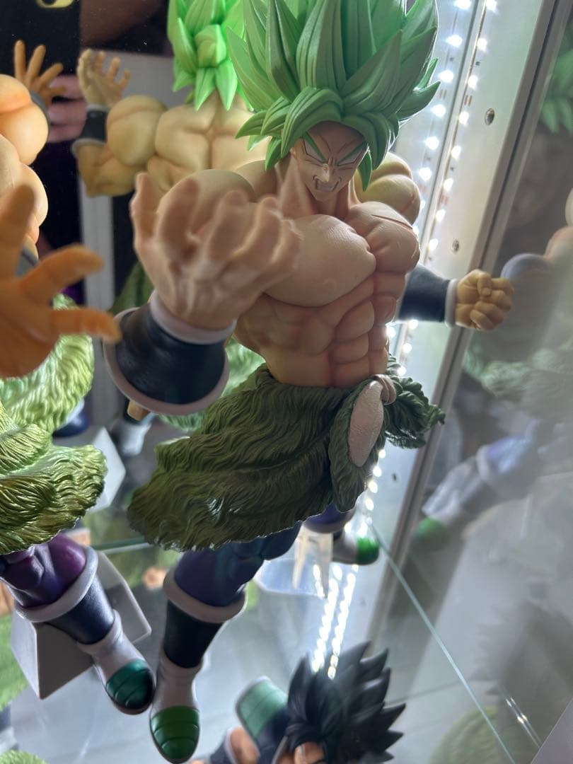 ブロリー フィギュア 約18cm 3体　１体ラメ入の 腰巻きあり！箱無　交渉あり