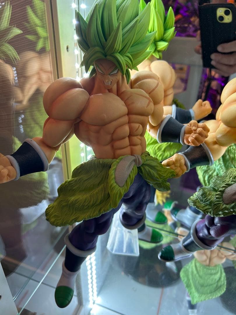 ブロリー フィギュア 約18cm 3体　１体ラメ入の 腰巻きあり！箱無　交渉あり