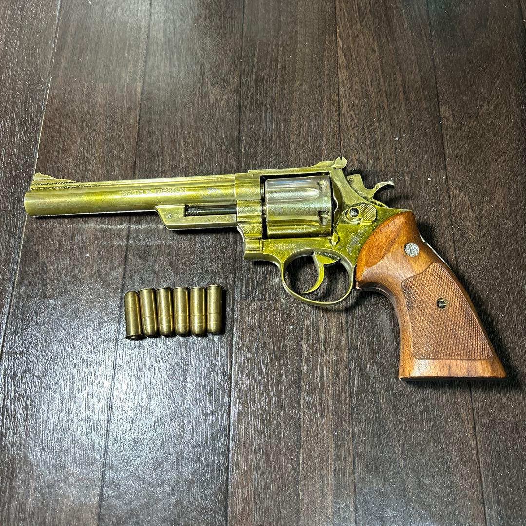 44マグナム M29 コクサイ 金属モデルガン SMG 木製グリップ - メルカリ