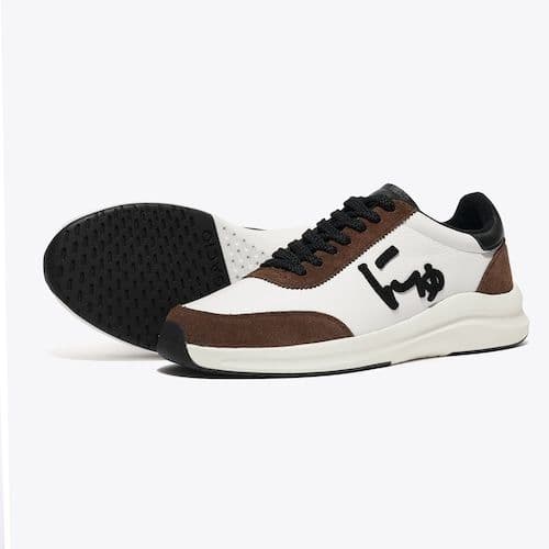 新品) SANGACIO 限定スニーカー27cmにゅBLOW ホワイト/ブラウン - メルカリ