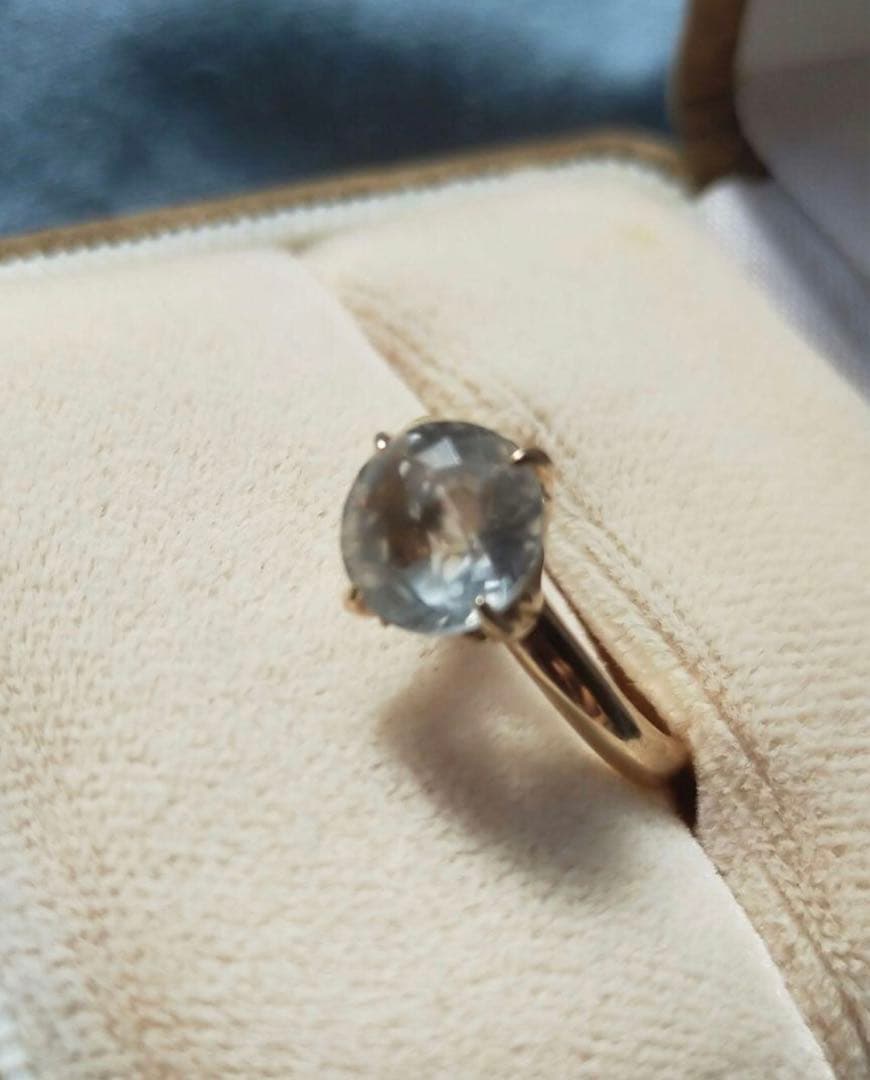 ヨンドシー 4℃ K18PG 18金ピンクゴールド天然クォーツリング #8 - メルカリ