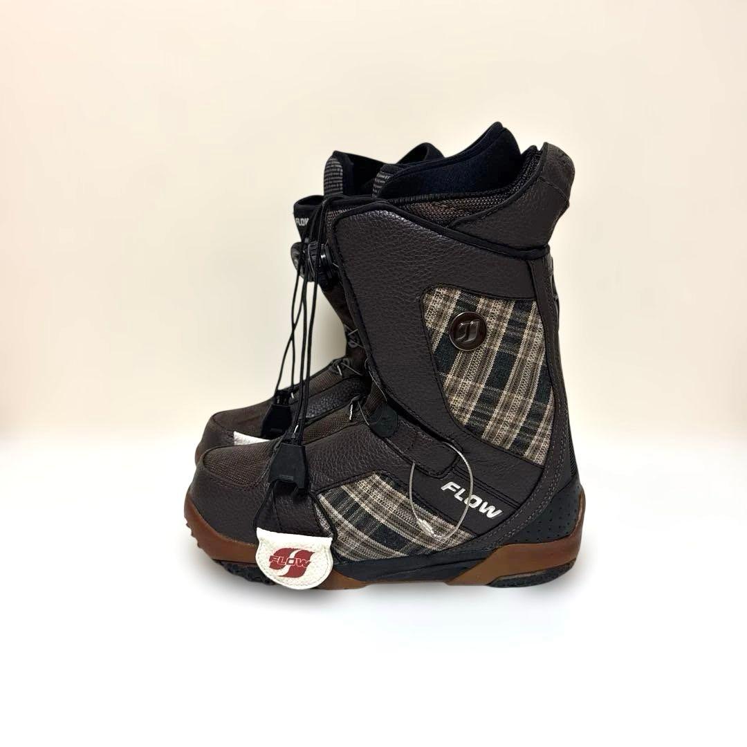 FLOW RIVAL BOA スノーボードブーツ（ブラウン）　26.5cm