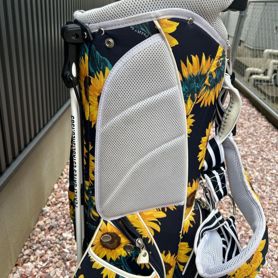 値下げ PEARLY GATES ひまわり柄 キャディバッグ - メルカリ