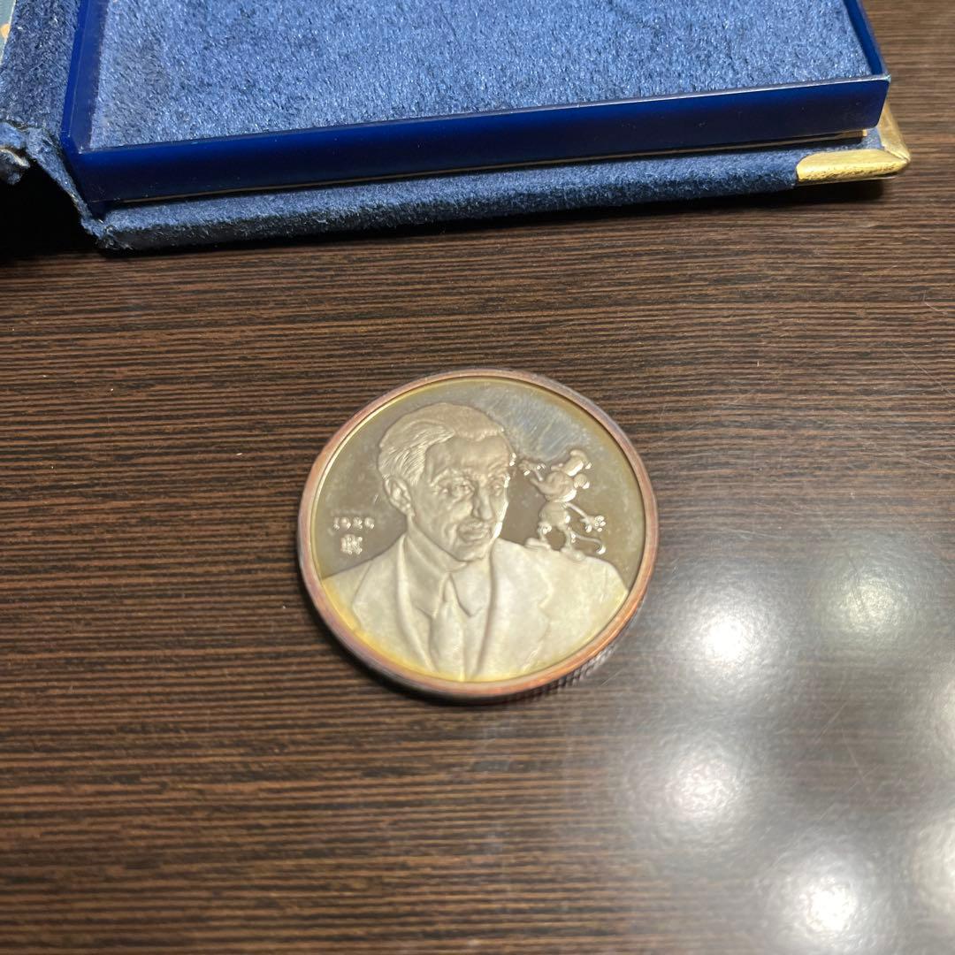 ミッキーマウス60周年記念銀貨1988年製 超レア希少品！ 限定30000