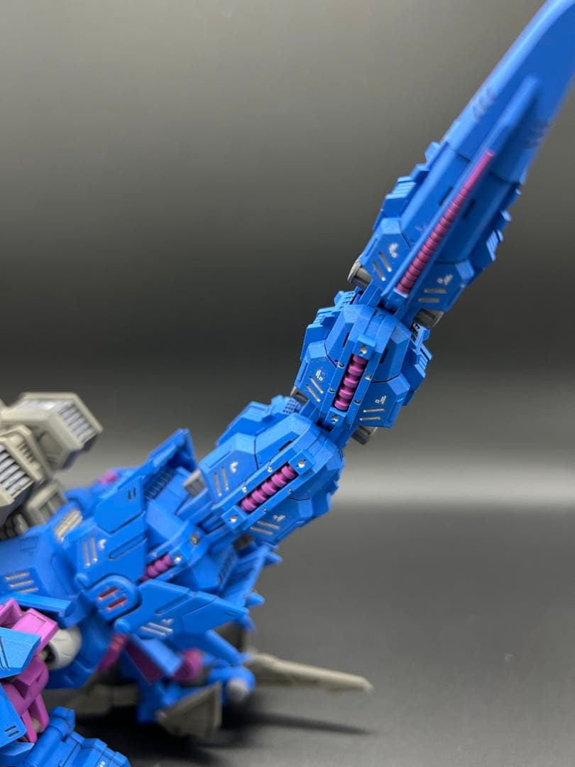 ゾイド タカラトミー リアライズモデル サイコジェノザウラー 小改造品