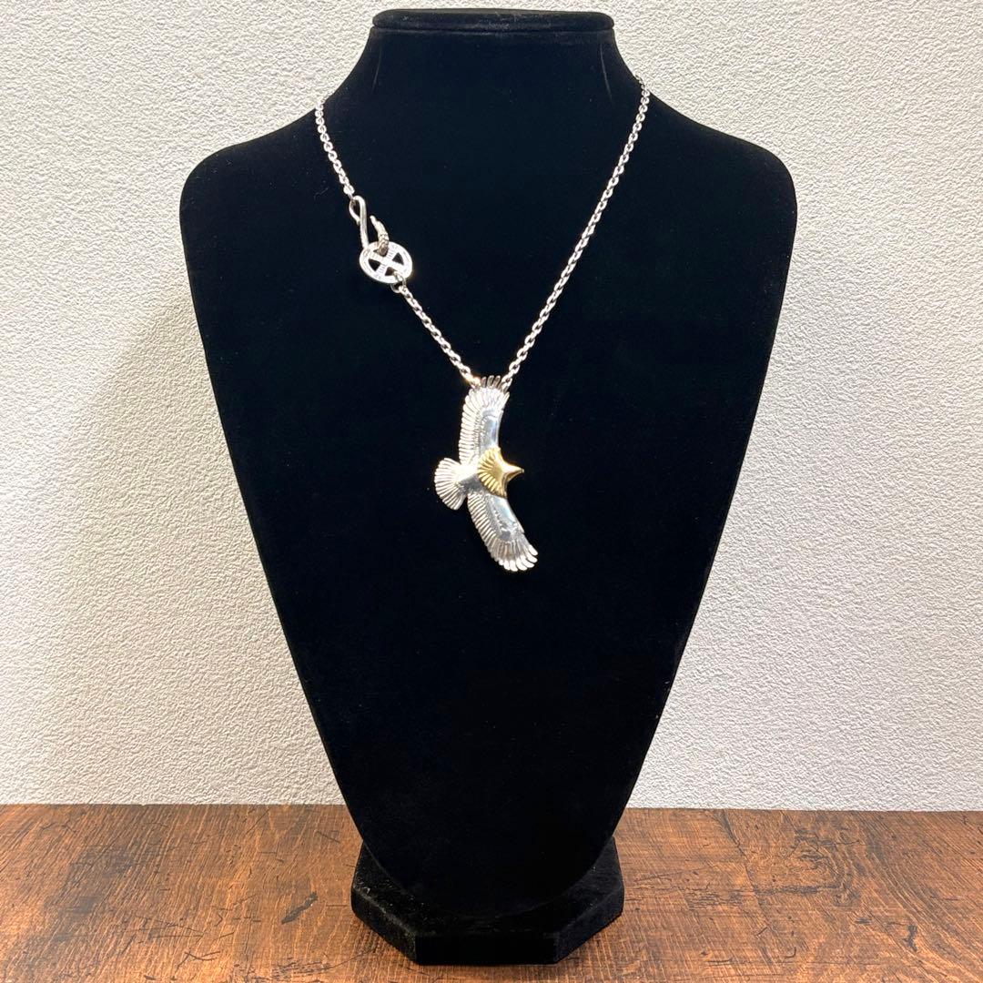 TADY&KING ネックレス カスタム 頭金 中イーグル ゴローズ魂を継承