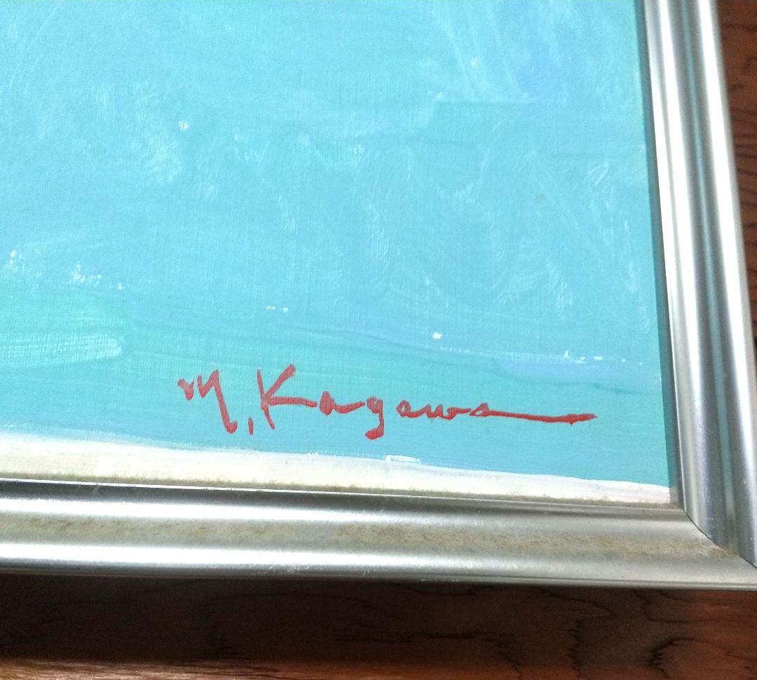 【大型絵画】香川 昌久 「街の形」ニューヨーク・マンハッタン (1993年)