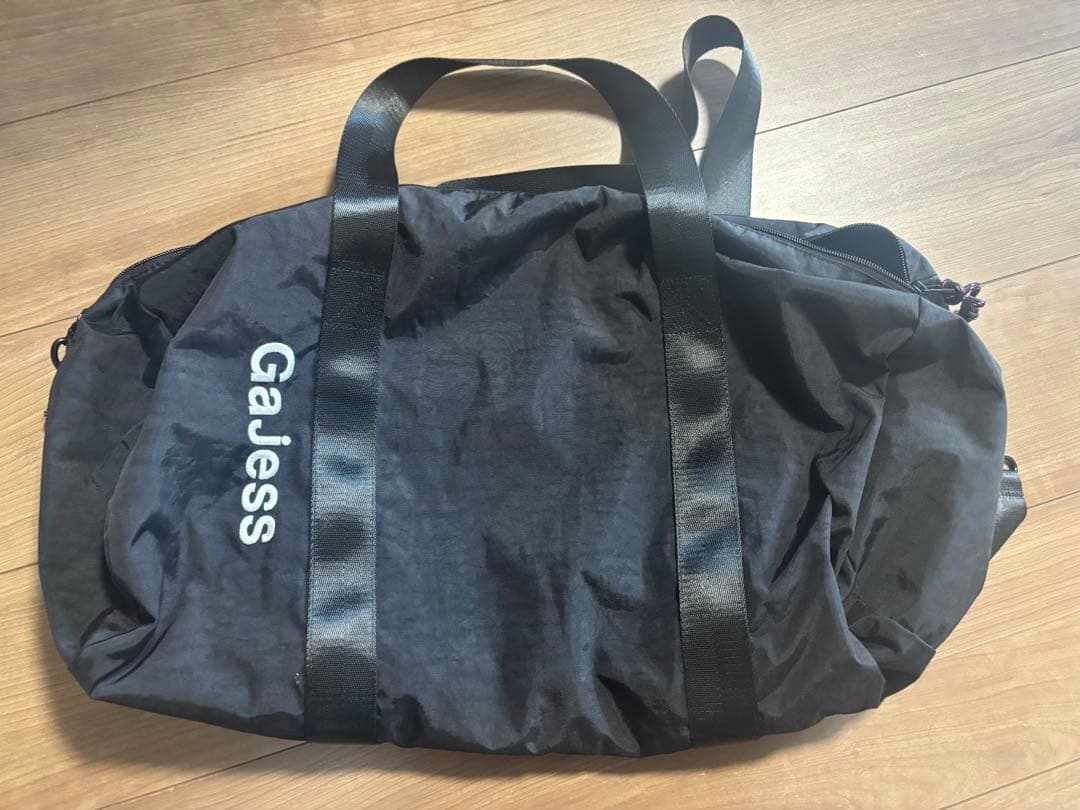 ♡様専用ガジェス Gajess ボストンバッグ Black Duffle Bag - メルカリ