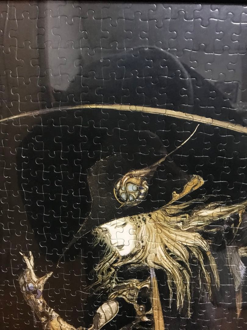 天野喜孝 1 of 9 黒衣の剣士 ジクソーパズル 完成品 1000ピース