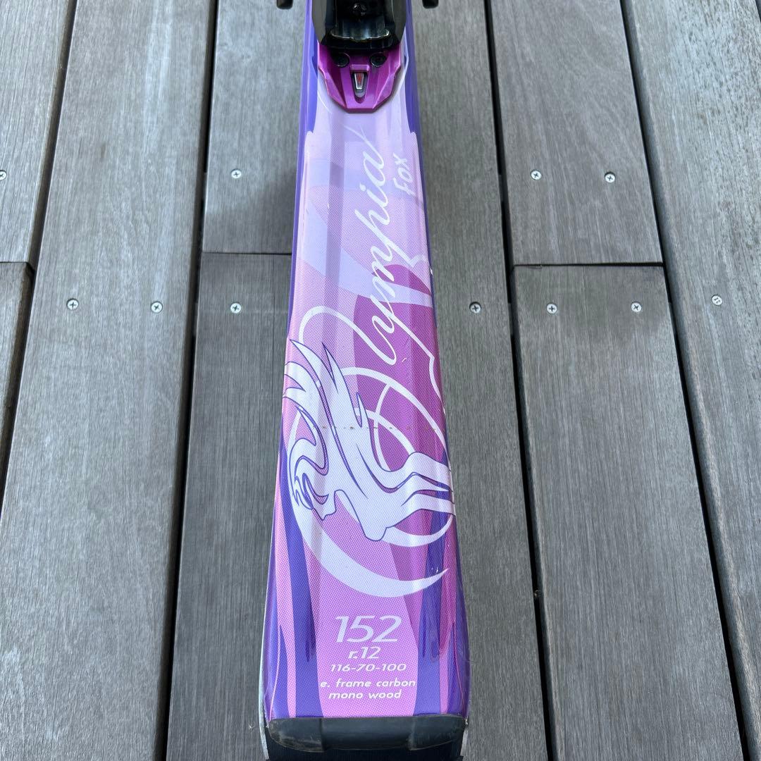 ノルディカ 紫色 152cm 女性用 スキー板 - メルカリ