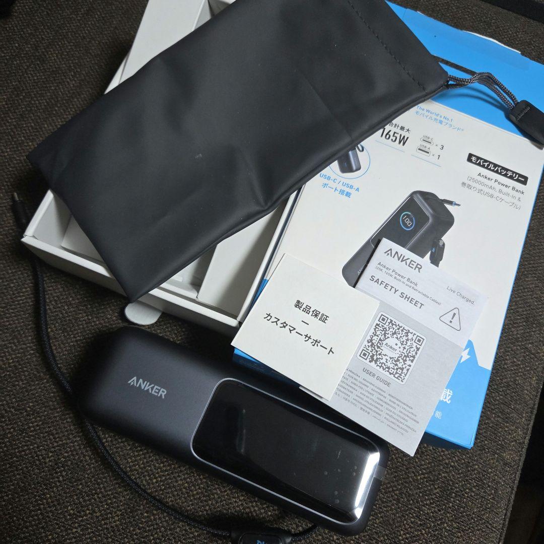 【未使用】ANKER Anker Power Bank Amazon.com: Anker Portable Charger, 10,000mAh 30W Power Bank, USB