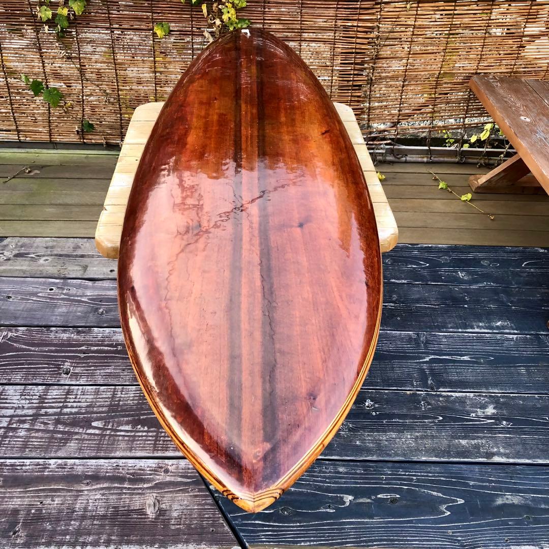 超レア ヴィンテージ 木製中空サーフボード 送料込み - メルカリ