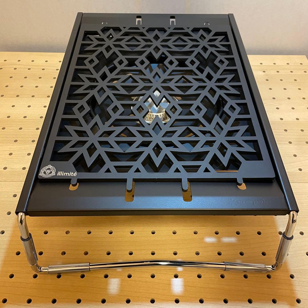 ⭕️限定柄 スノーピーク フラットバーナー五徳ゴトク カスタムIGT