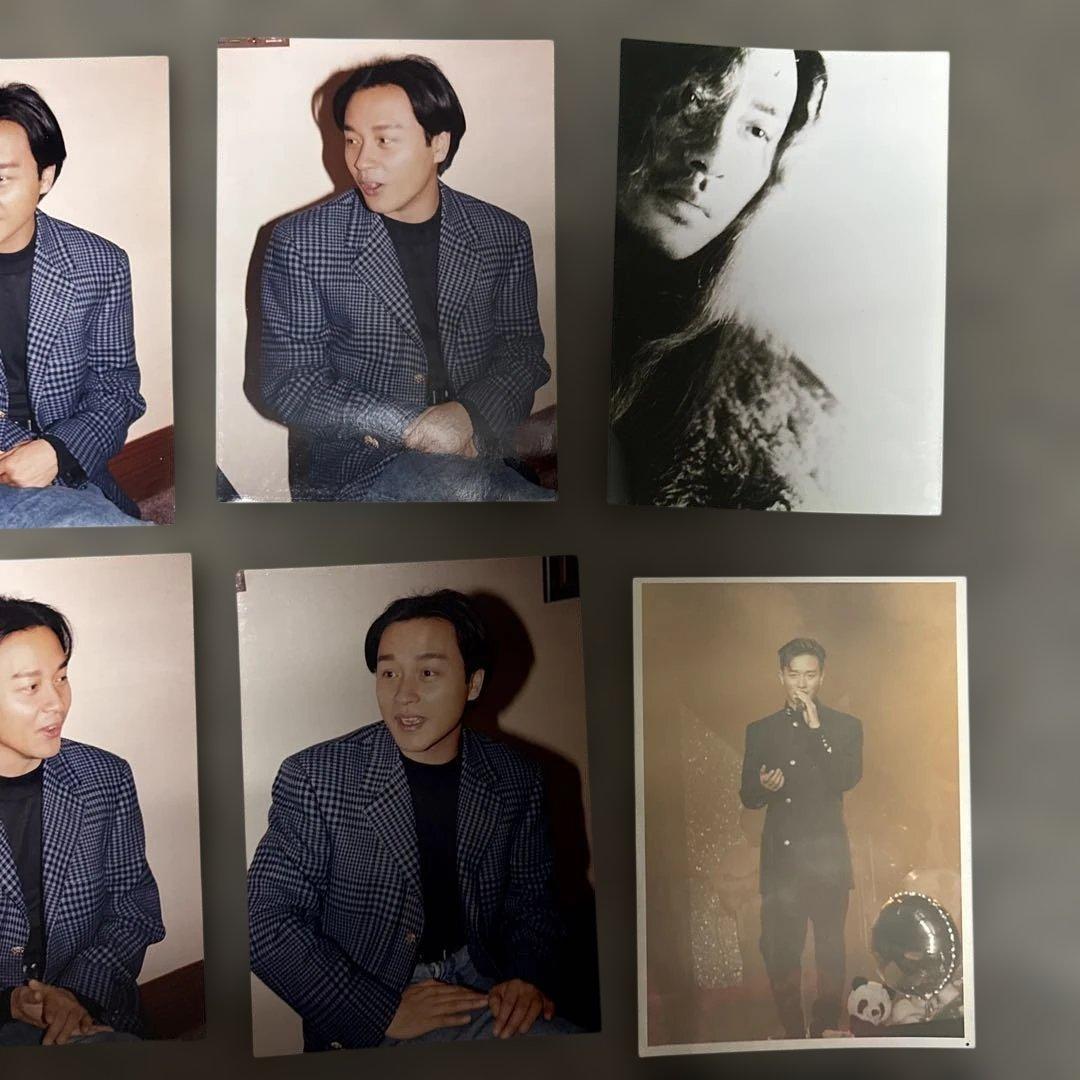 張國縈レスリーチャン/90年代生写真9枚セットL版サイズ