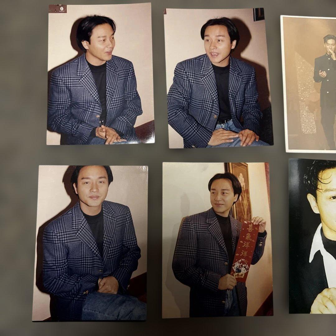 張國縈レスリーチャン/90年代生写真9枚セットL版サイズ