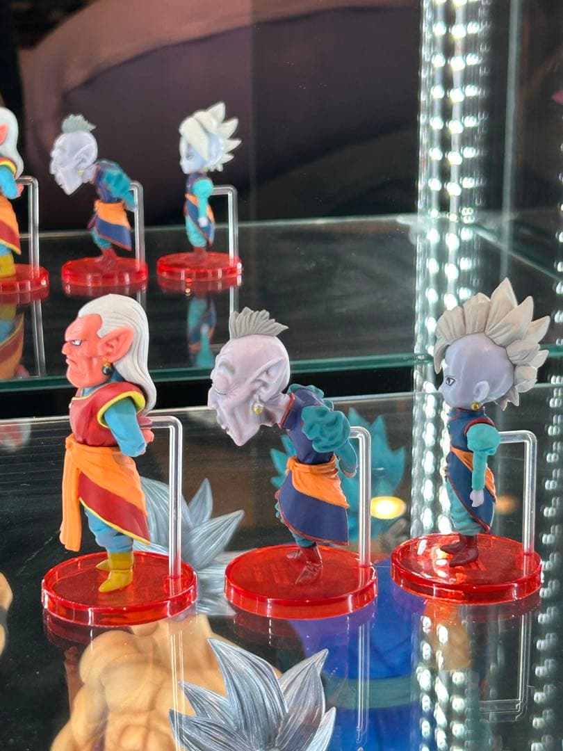 ドラゴンボール ワールドコレクタブルフィギュア 界王神 キビト 老界王神 3体