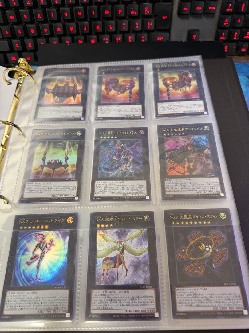 遊戯王　ナンバーズコンプリートファイル