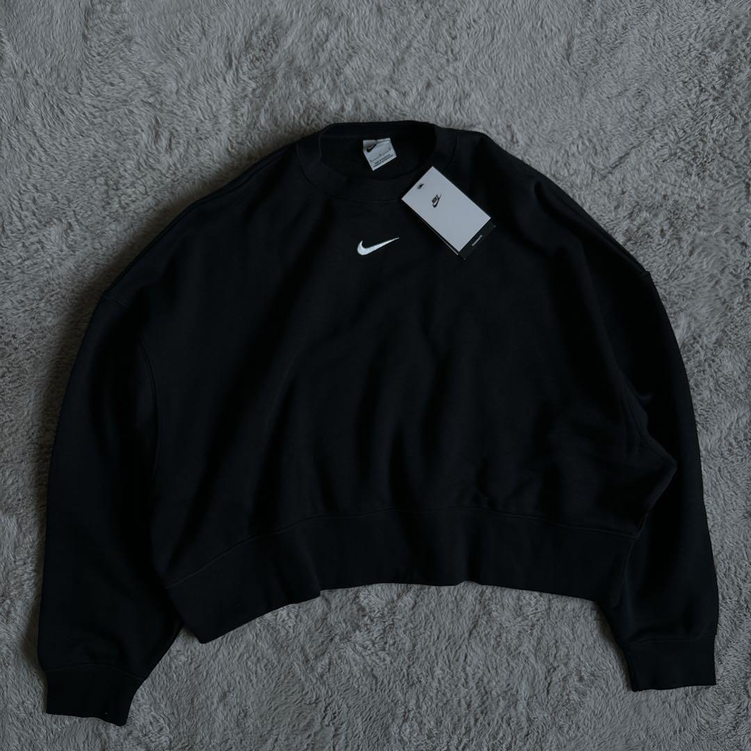 新品 ナイキ オーバーサイズ 黒 スウェット セットアップ ジョガー XL