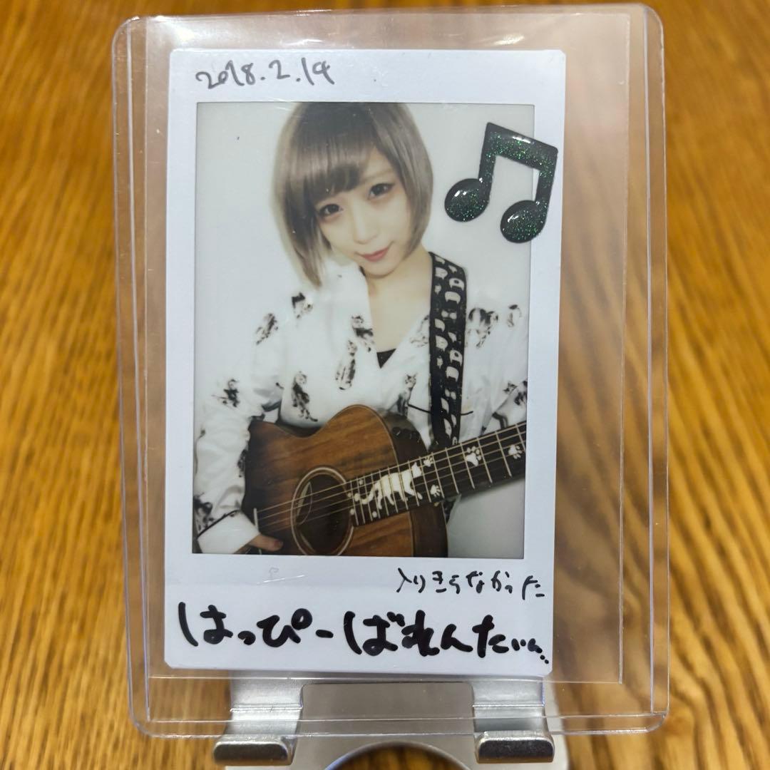 ★ReoNa デビュー前チェキ　当時の直筆コメント入り④★