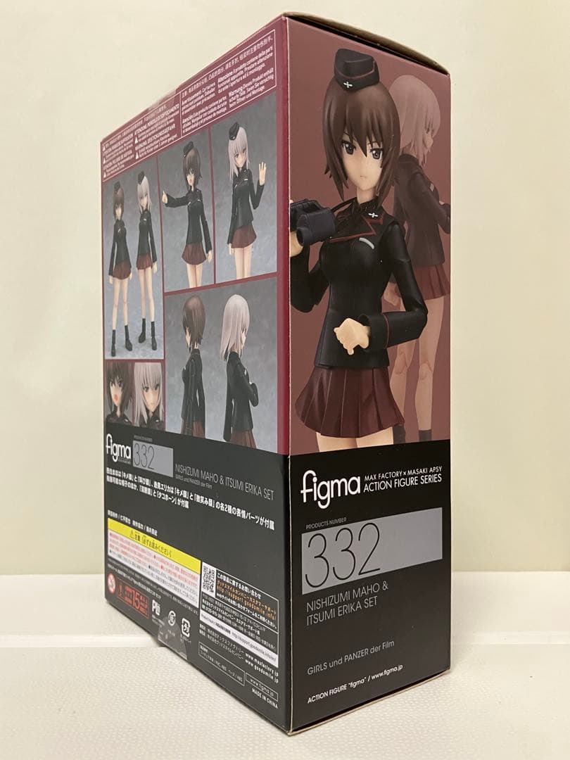 【未開封】ガールズ&パンツァー figma『西住まほ&逸見エリカ セット』特典付