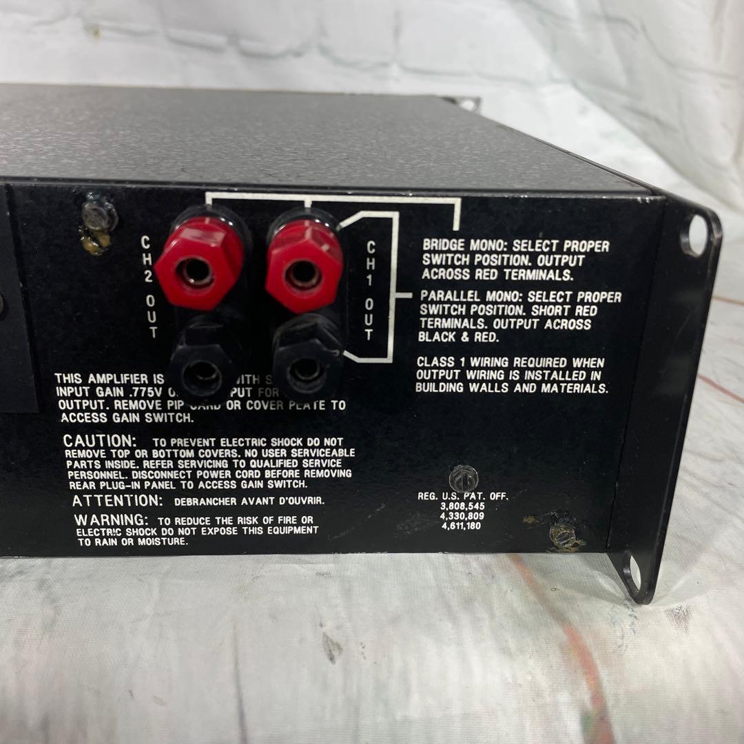 AMCRON micro-TECH 1200 パワーアンプ 送料込 - メルカリ