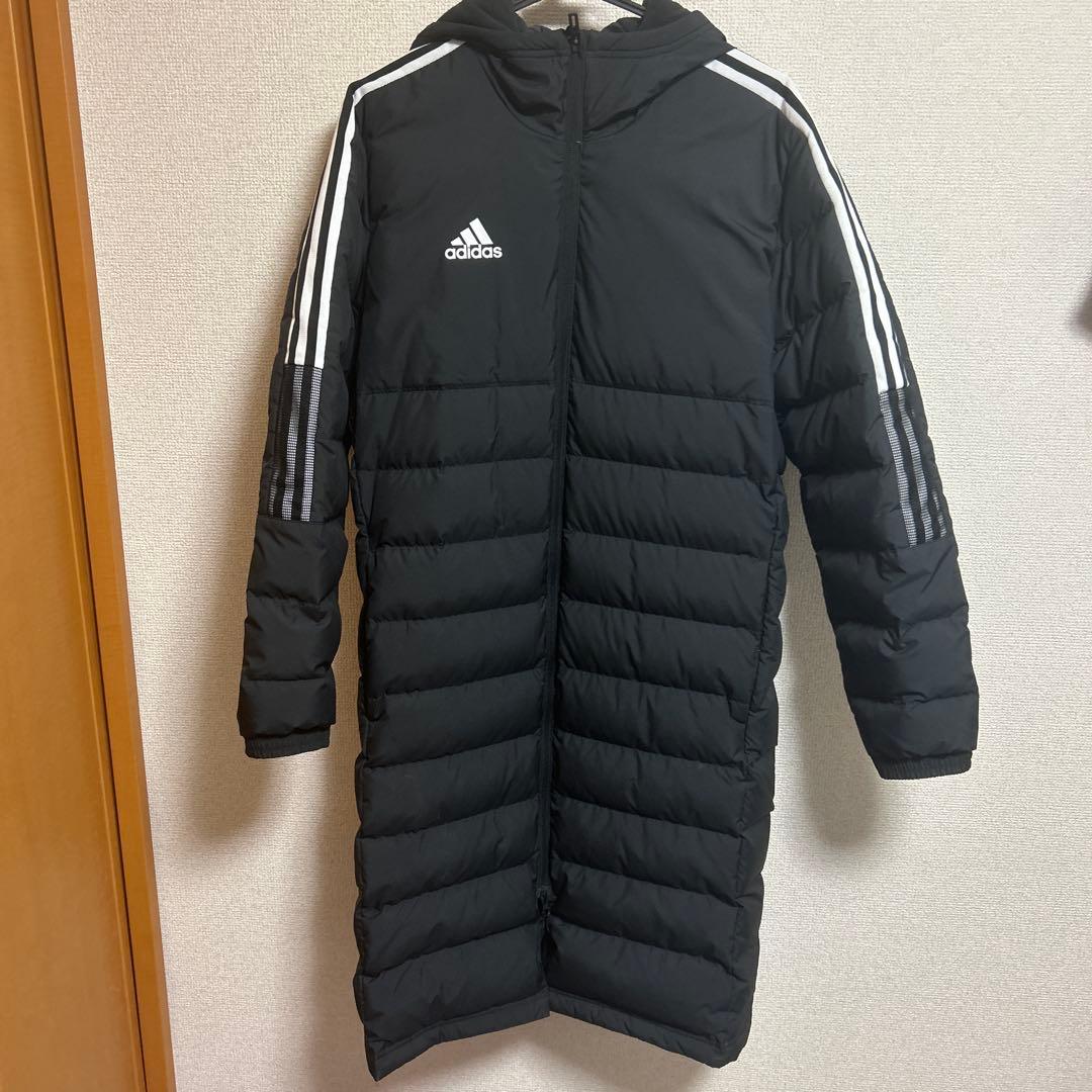美品】アディダス ティロ 21 ベンチコート ダウン メンズ - メルカリ