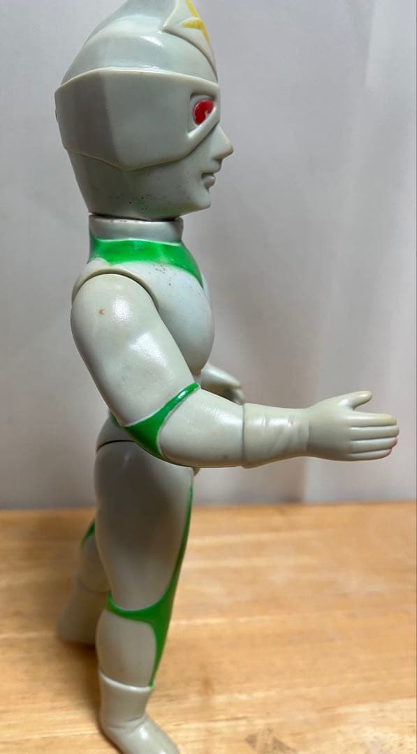 ミラーマン マスク着脱 ソフビ 当時物 レトロ ブルマァク 円谷プロ