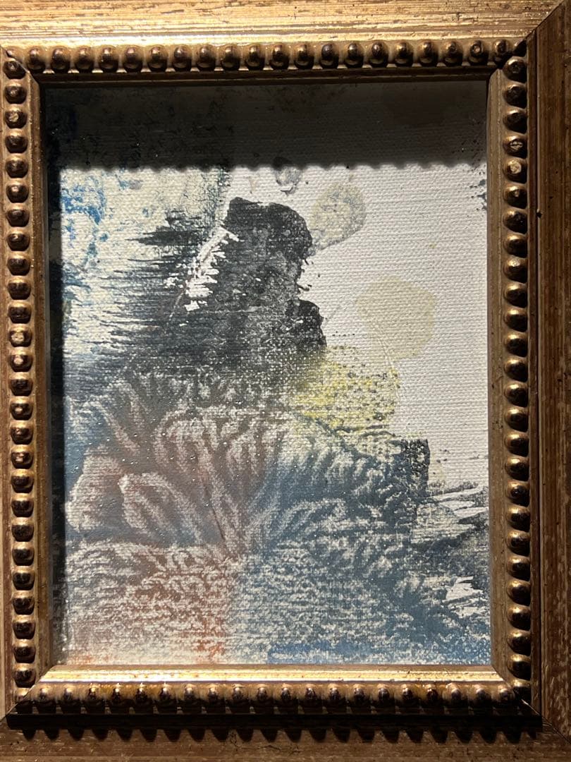 肉筆　mixed media　【抽象画】