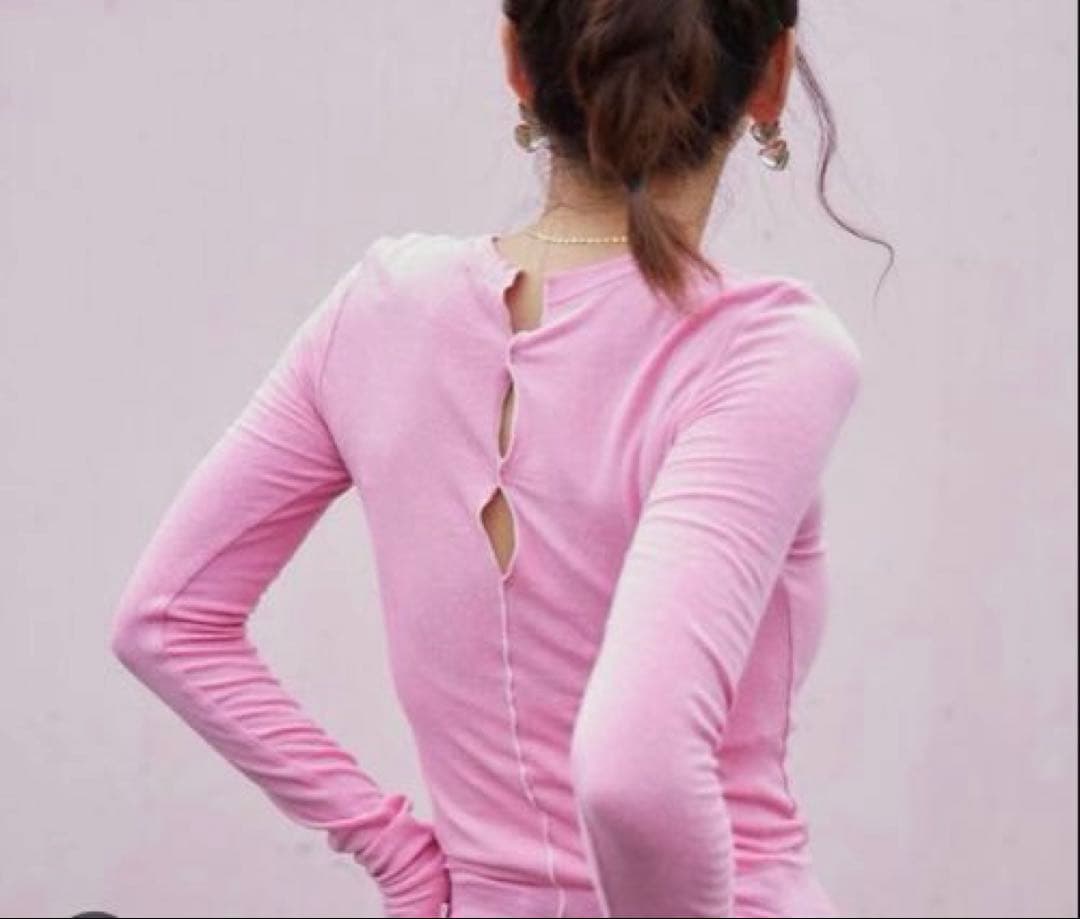 WERTHY 野沢和香　ダブルサイドロンT S 未開封 フラミンゴ　ピンク