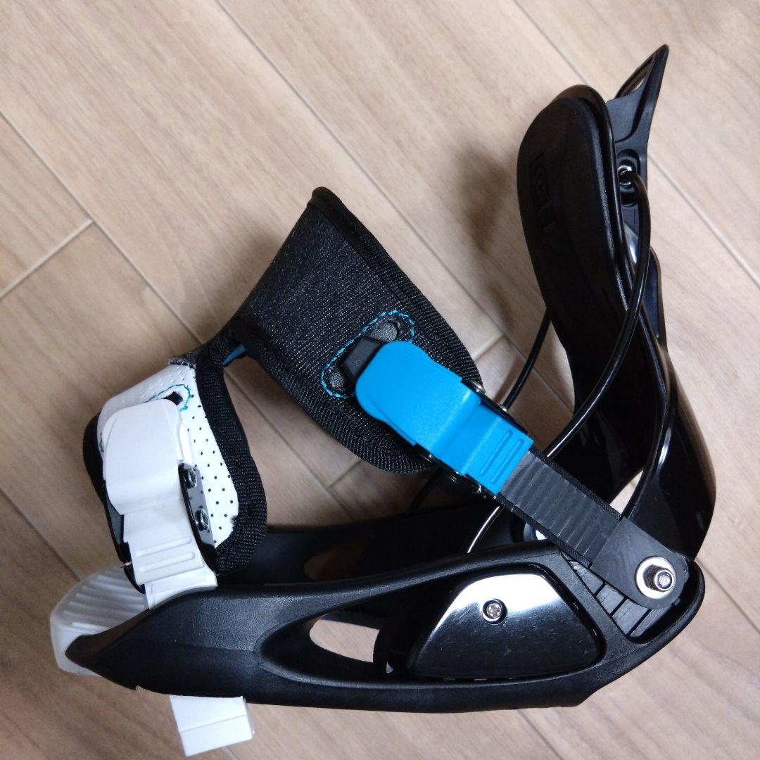 17cm〜19.5cm Flow Micron キッズXSビンディング ブラック