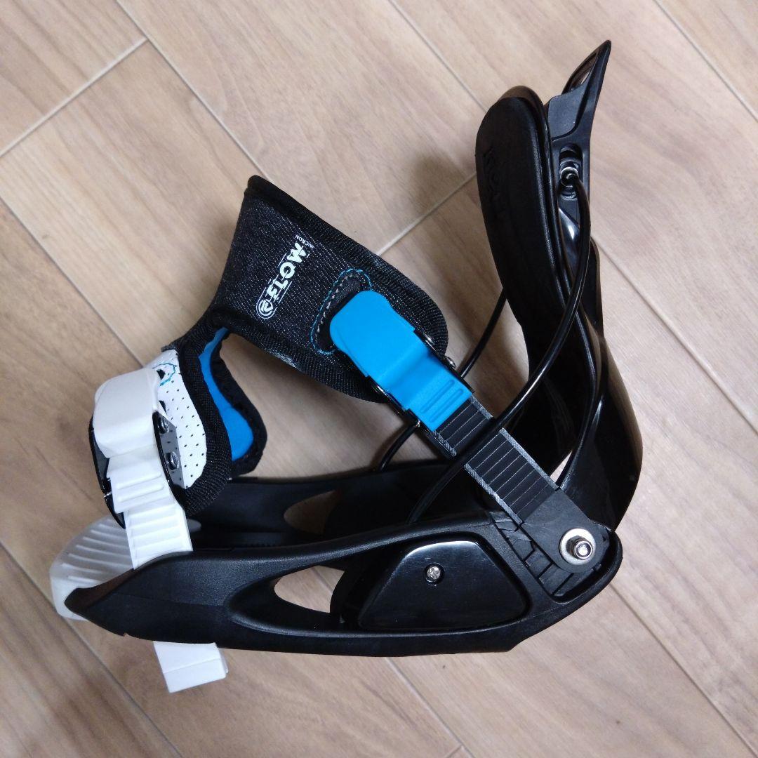 17cm〜19.5cm Flow Micron キッズXSビンディング ブラック