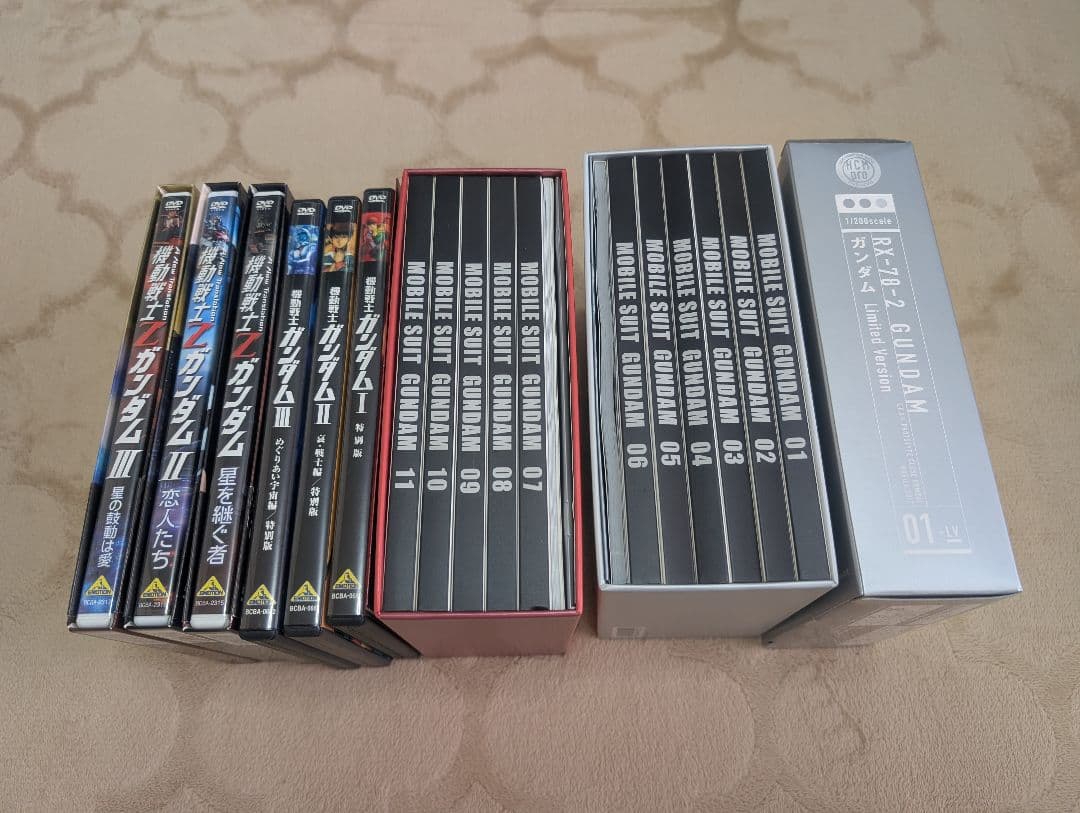 機動戦士ガンダム DVD-BOX1 ・2セット〈初回限定生産商品〉+映画版 BANDAI VISUAL 機動戦士ガンダム DVD-BOX 1・2セット｜トレファクONLINE