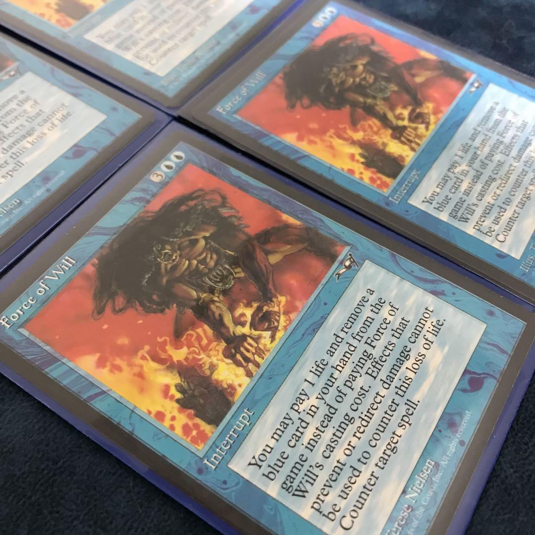 MTG Force of Will 英語 4枚セット