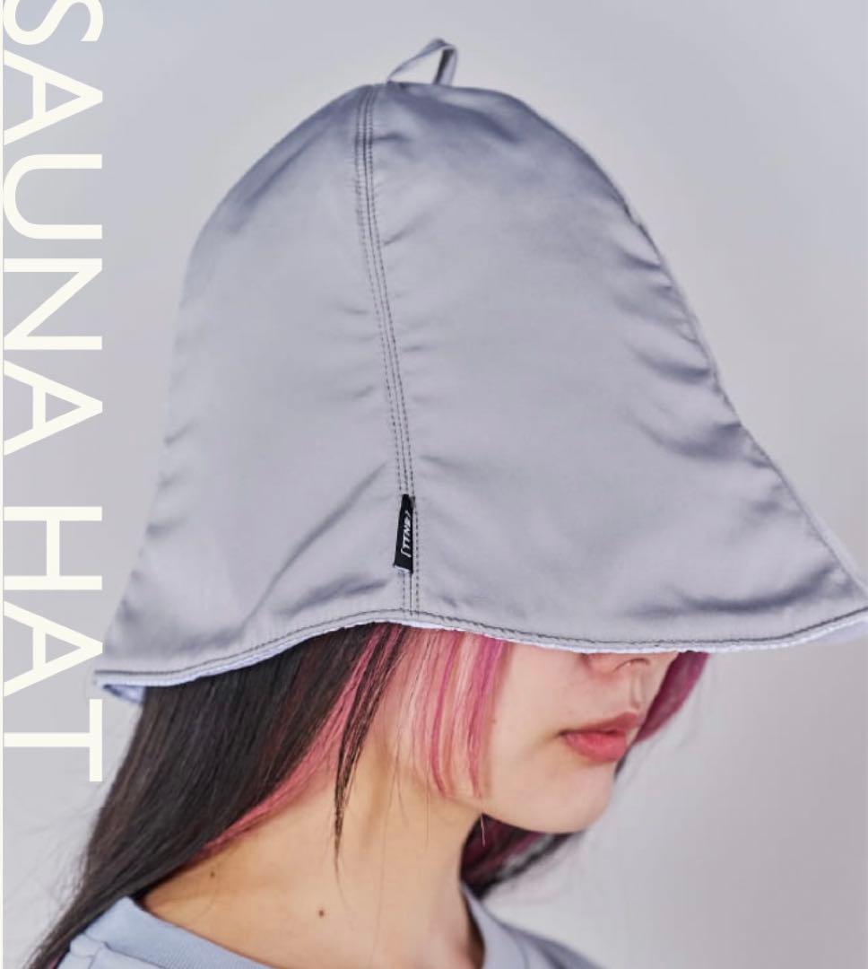 万博限定 大阪関西万博 太陽のつぼみ 会場限定 サウナハット グレー