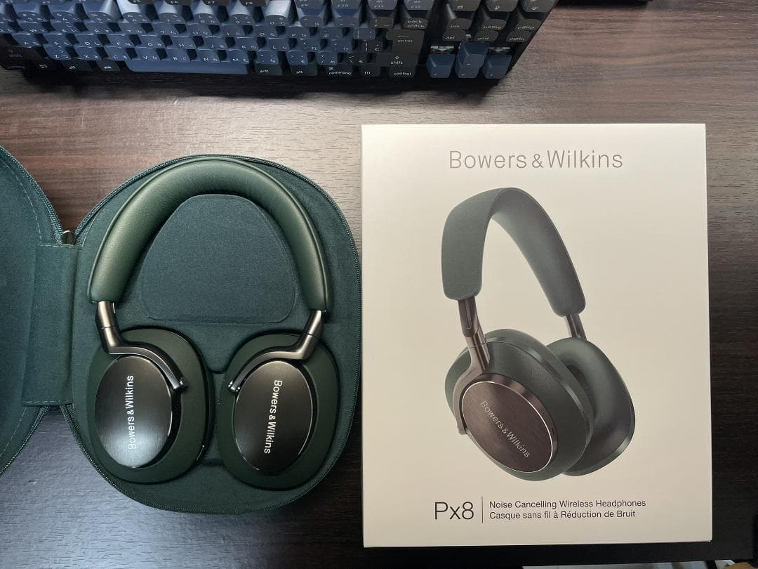 【美品】B&W PX8 ダークフォレスト ワイヤレスヘッドホン Bowers & Wilkins Px8 Dark Forest [Px8/DF] 新品｜フジヤエービック