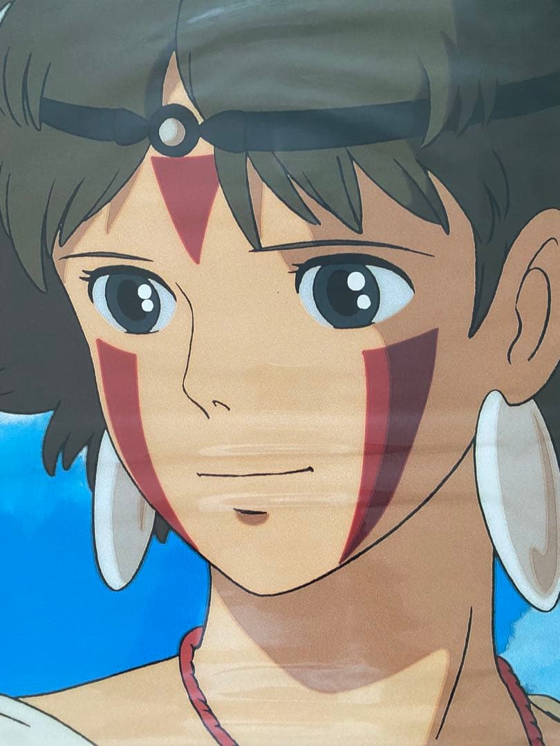 激レア】もののけ姫 サン アシタカ 2枚 ポスター ジブリ 宮崎駿 B2