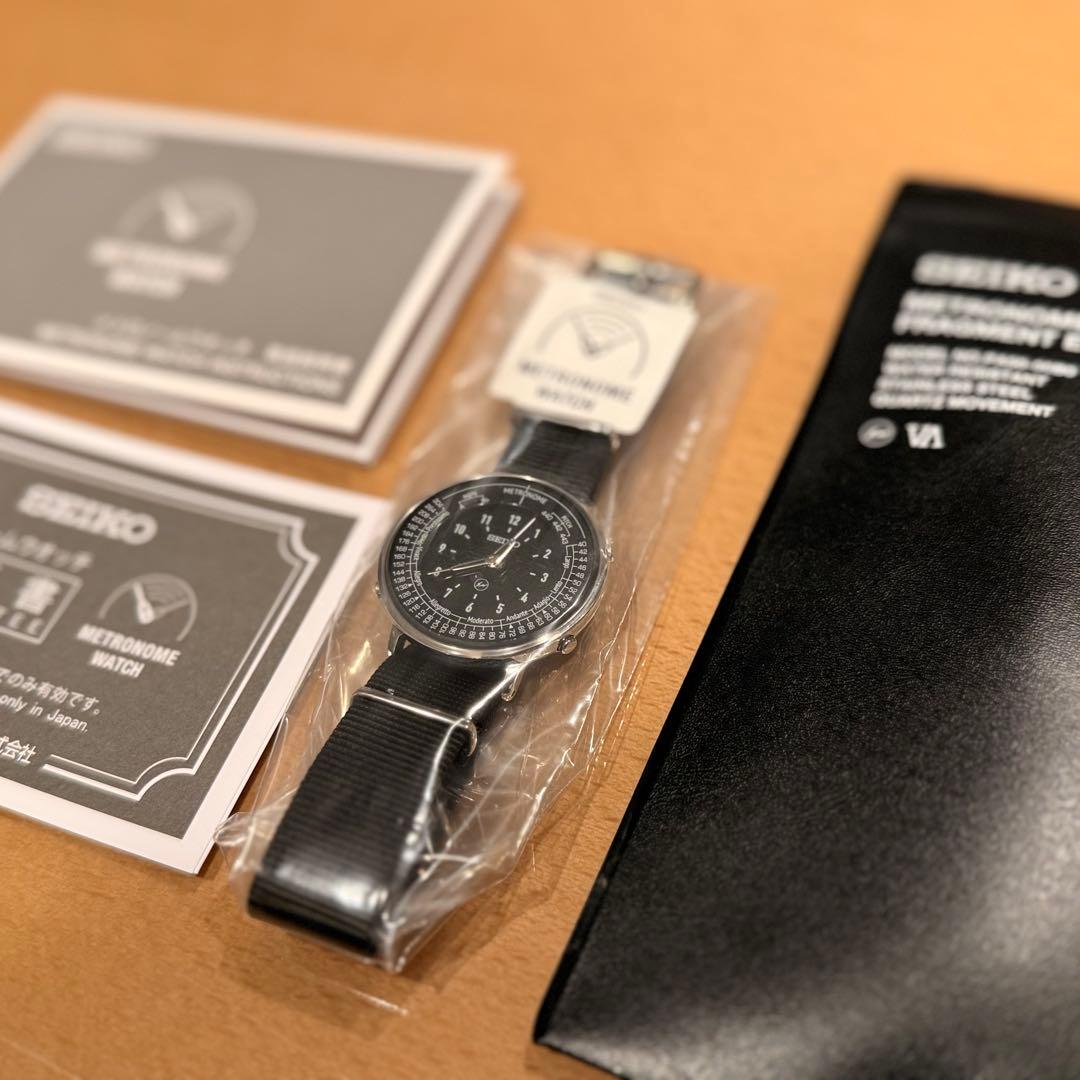 SEIKO Metronome Watch Fragment Edition 黒 - メルカリ