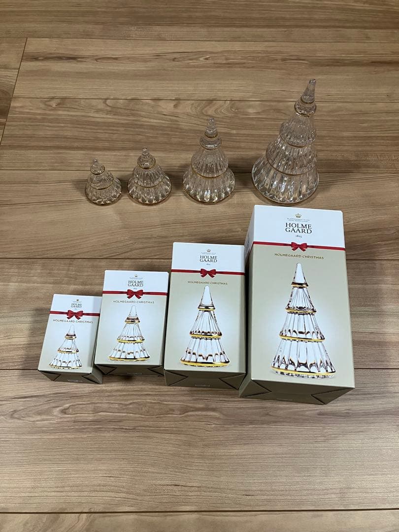 HOLME GAARD GLASS TREE ホルムガード ツリー 4点セット ホルムガード フェアリーテイルズ ツリー クリスマス クリスマスツリー