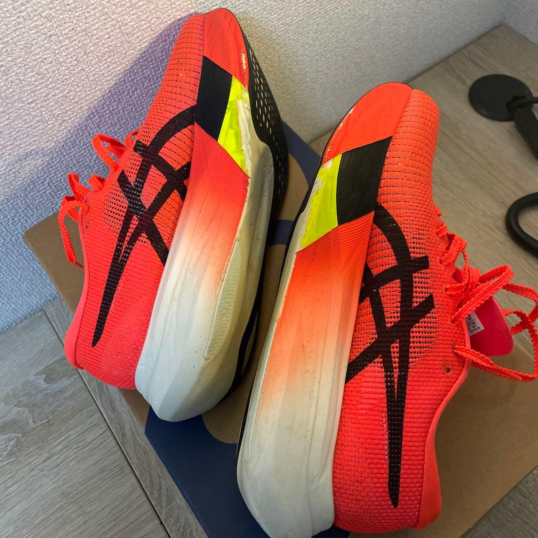 asics SPEED EDGE 25.5cm オレンジ