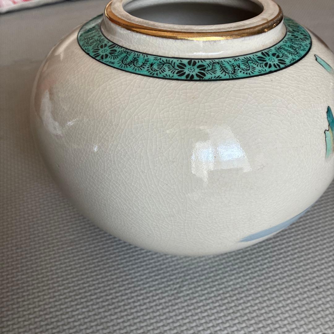 松の木と山の風景の陶器花瓶/九谷松園 - メルカリ