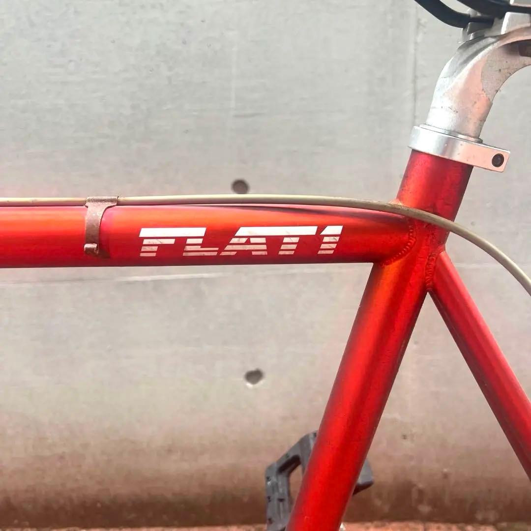 レア車体 cycroc flat1 シングル RED 485 ミニベロ - メルカリ