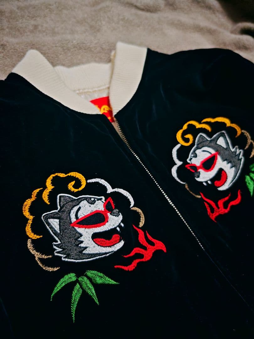 CREAM SODA 日本限定 スカジャン 2面用 別珍 サテン unisex - メルカリ