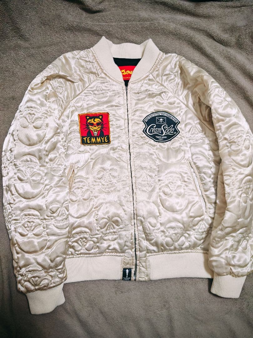 CREAM SODA 日本限定 スカジャン 2面用 別珍 サテン unisexの通販はau