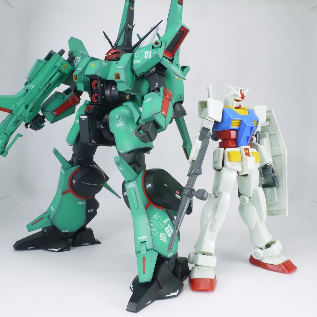 ガンプラ　HG ドーベンウルフ　全塗装　完成品