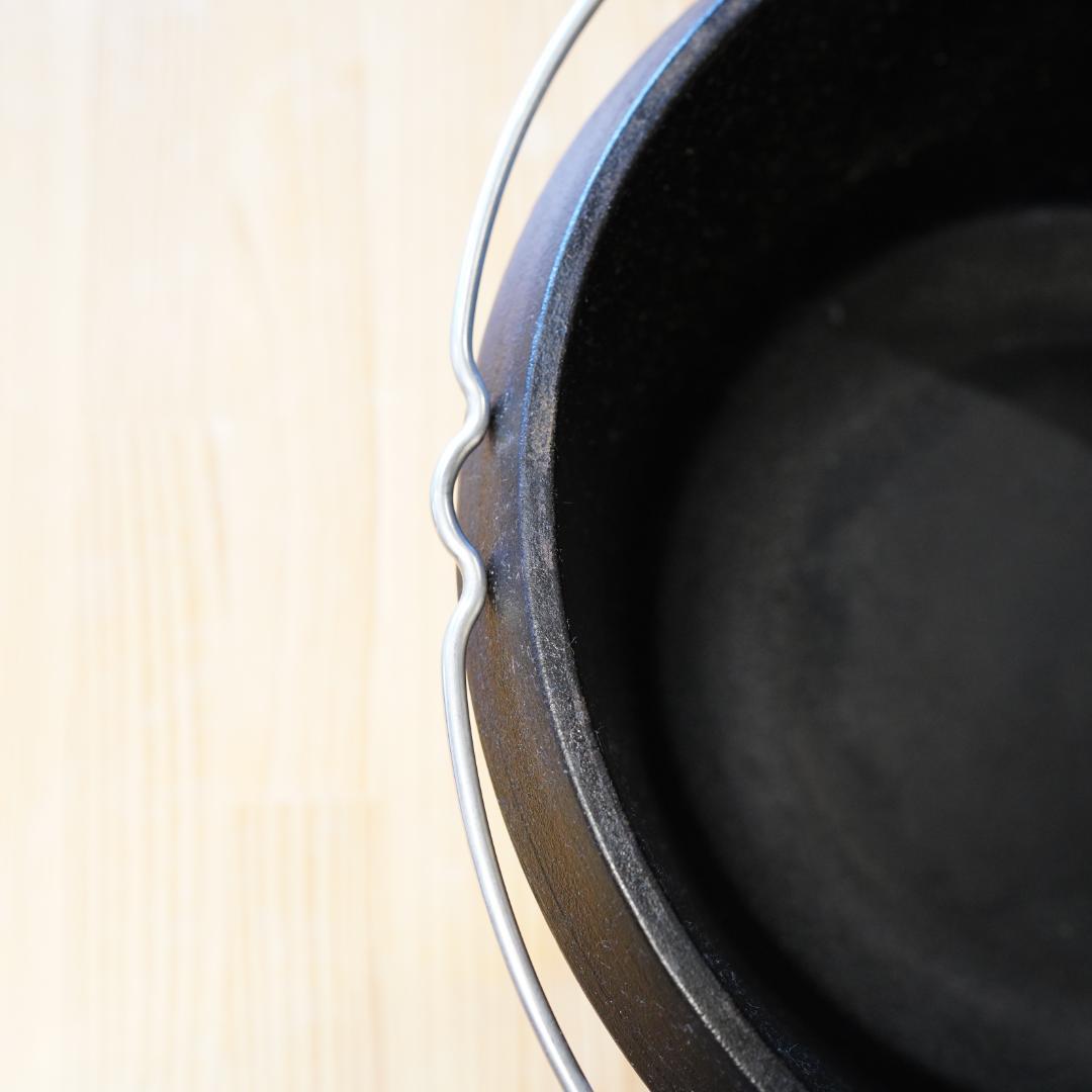 希少！職人手作り初期型の廃盤品」 ダッチオーブンぶんぶく 32+