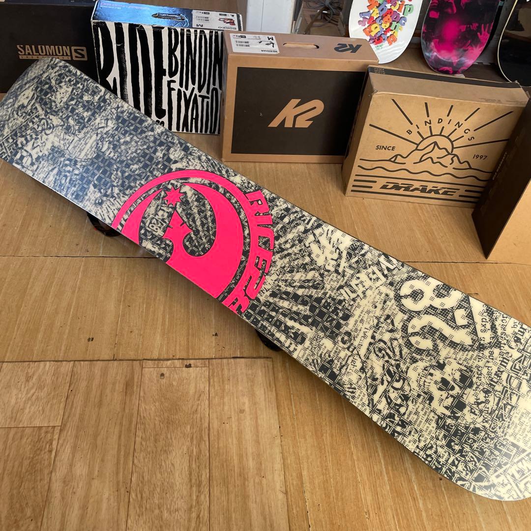 RICE28 良質国産スノーボードセット OGASAKA製 MORROWバイン付 - メルカリ